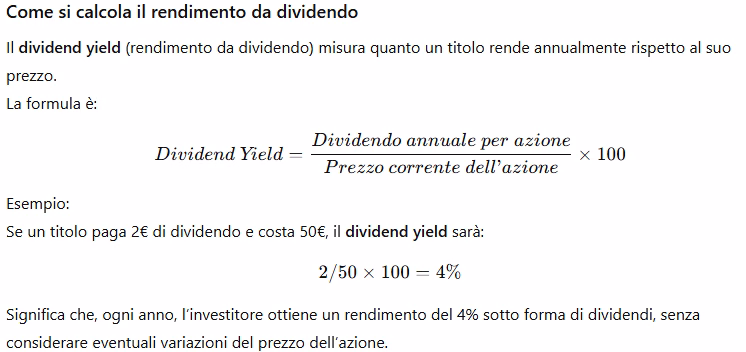 Dividendo nell articolo Dividendo