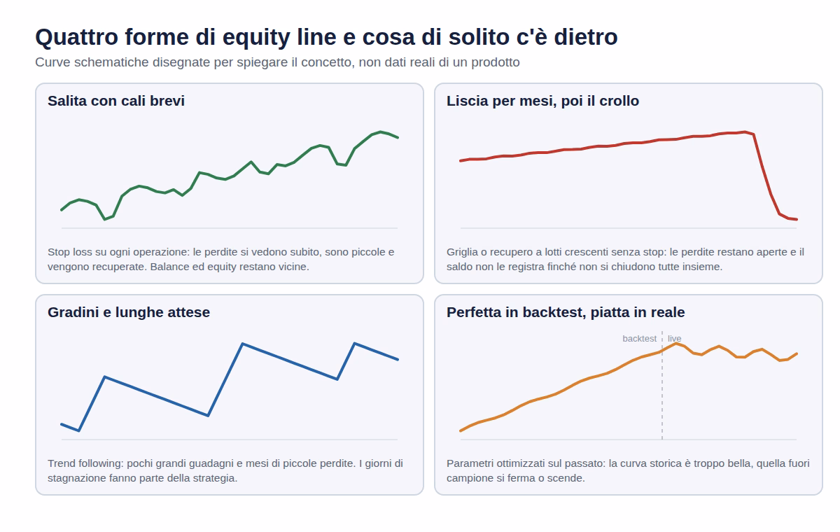 Equity line forme tipiche