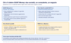 Goat money chi fa cosa