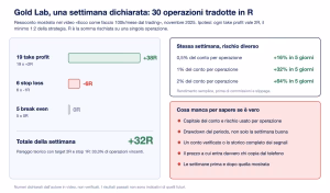 Tommaso marangoni Gold lab 30 operazioni