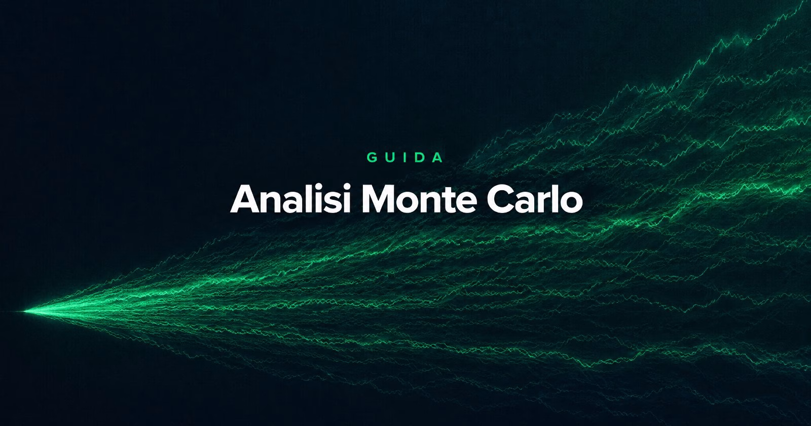 Analisi Montecarlo nel trading: come si fa, come si legge e dove sbaglia, con un esempio su 600 operazioni reali