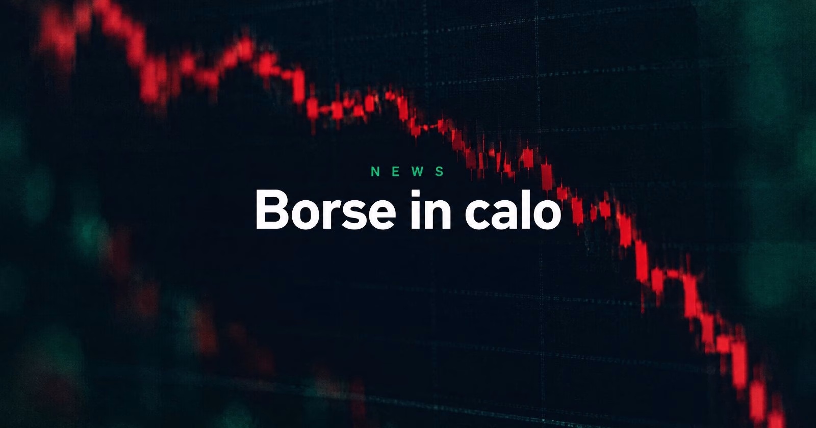 Perch&eacute; le Borse stanno Scendendo : Shutdown Record, Licenziamenti in Aumento, Valutazioni Tech Sotto Pressione