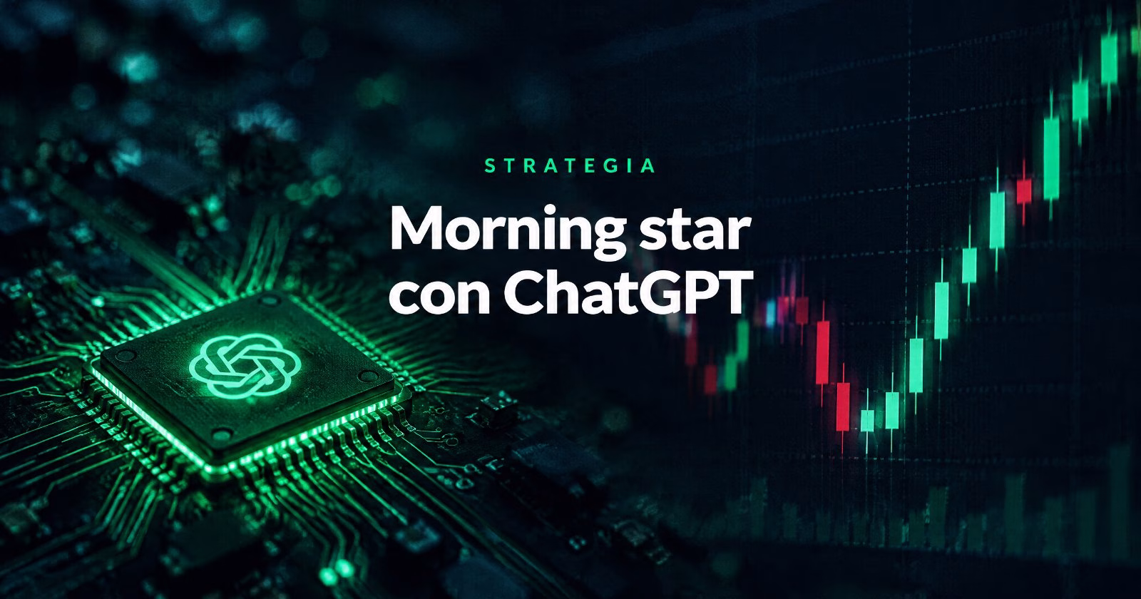 Creare una Strategia di Trading con ChatGPT e TradingView: Morning Star ed Evening Star dalla Teoria al Backtest Reale