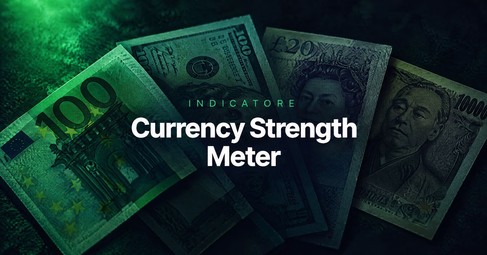 Currency Strength Meter: guida completa all&rsquo;analisi della forza delle valute nel Forex
