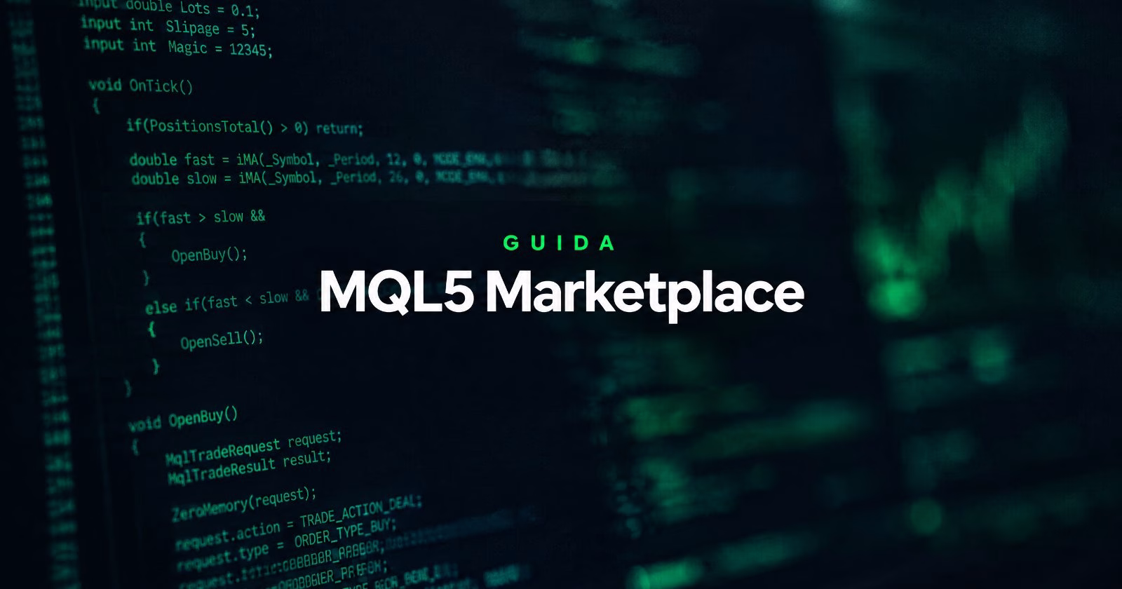 MQL5 Marketplace: Guida Completa agli Expert Advisor 2026